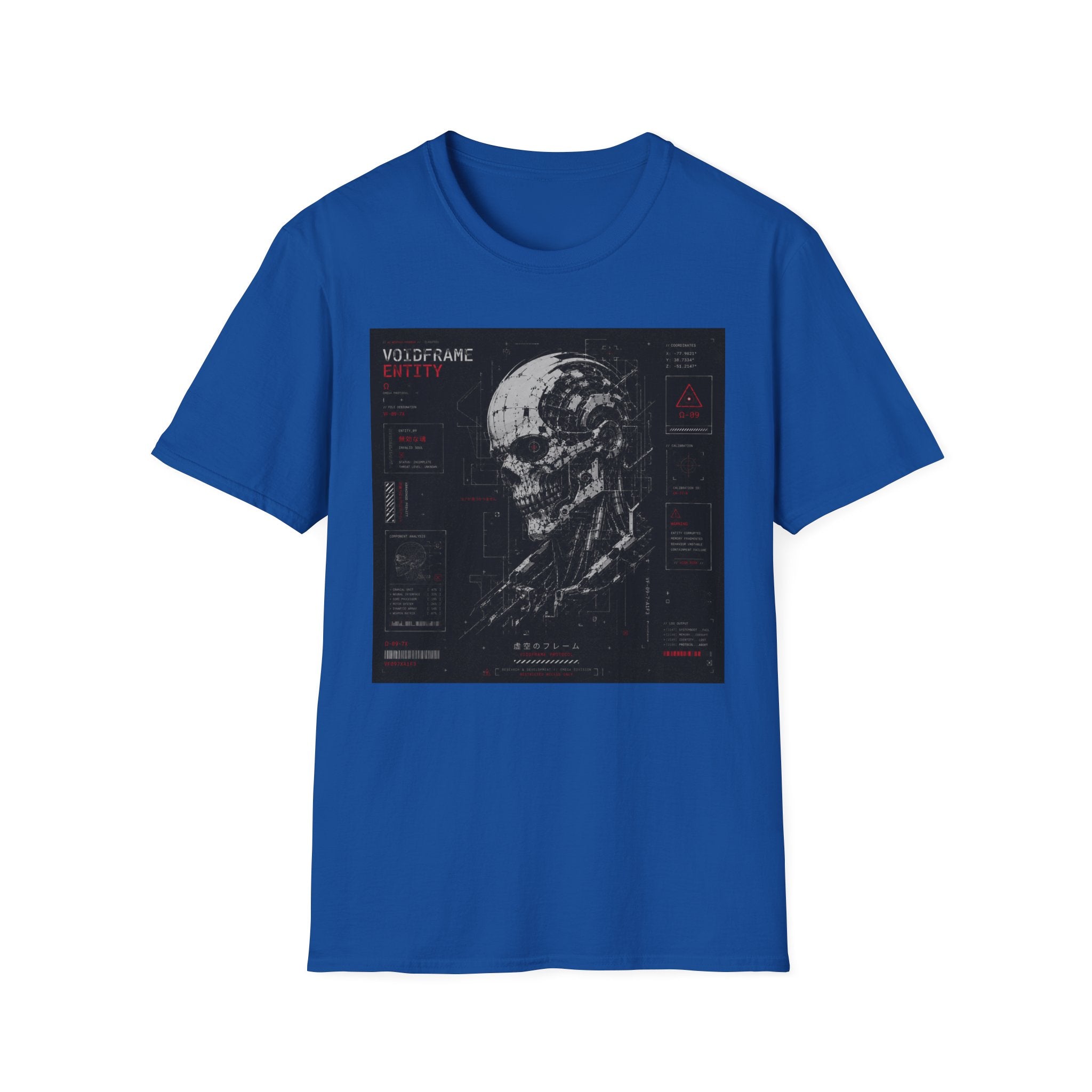 Voidframe entity schematic display T-Shirt