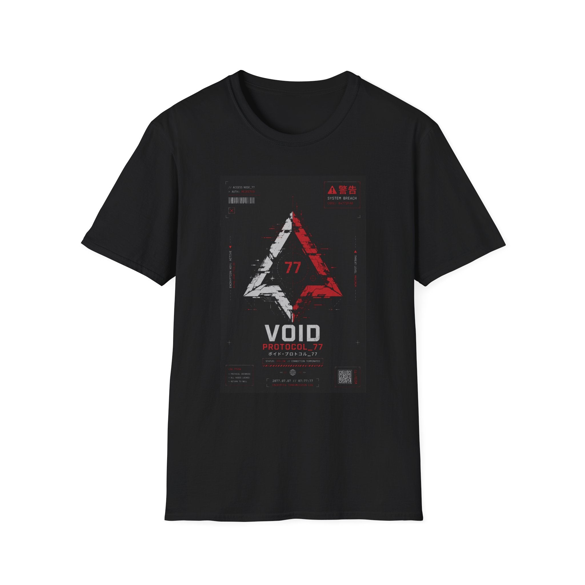 Fragmented protocol breach alert T-Shirt