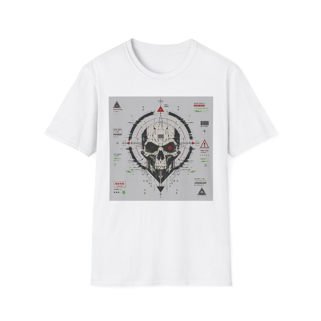 Mechanical skull with targeting interface T-Shirt