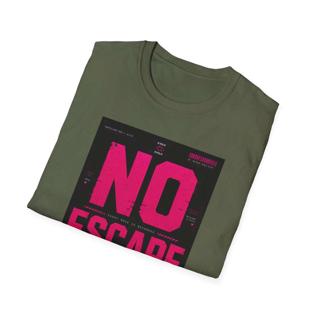 No escape: surveillance network active T-Shirt
