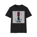 Cyber-samurai in neon district 09 T-Shirt