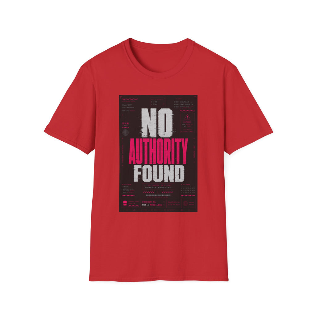 No authority found: system breach T-Shirt