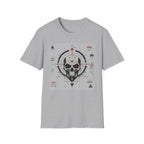 Mechanical skull with targeting interface T-Shirt