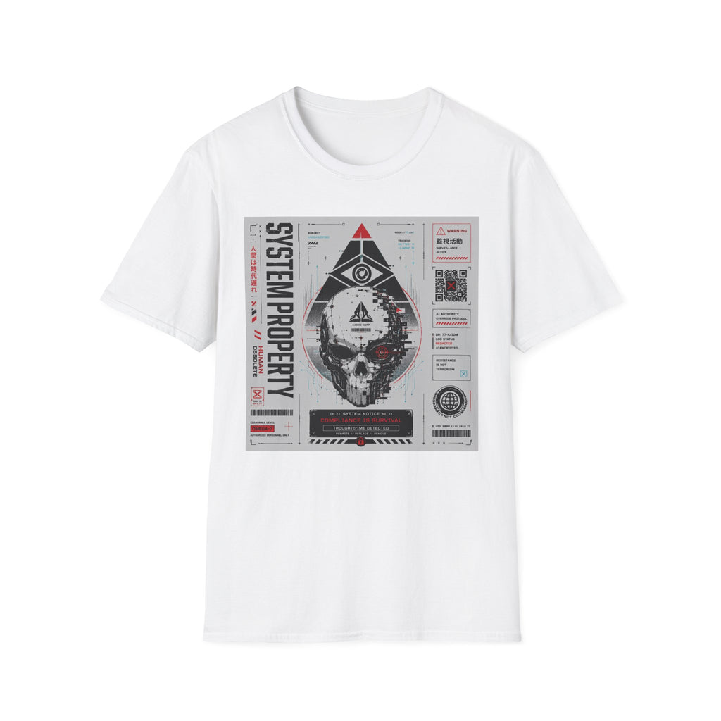 Futuristic surveillance and control design T-Shirt
