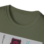 Cyber-samurai in neon district 09 T-Shirt