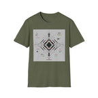 Futuristic tech interface with error signals T-Shirt