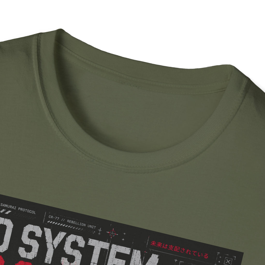 Rebel samurai in a dystopian world T-Shirt