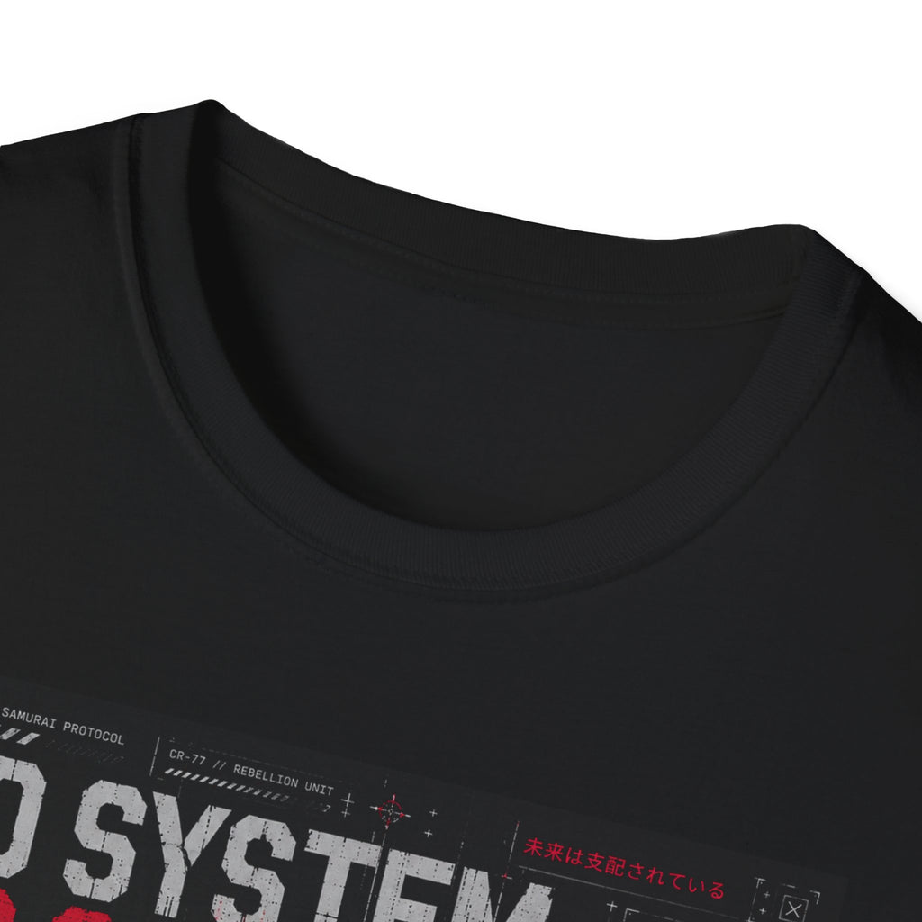 Rebel samurai in a dystopian world T-Shirt