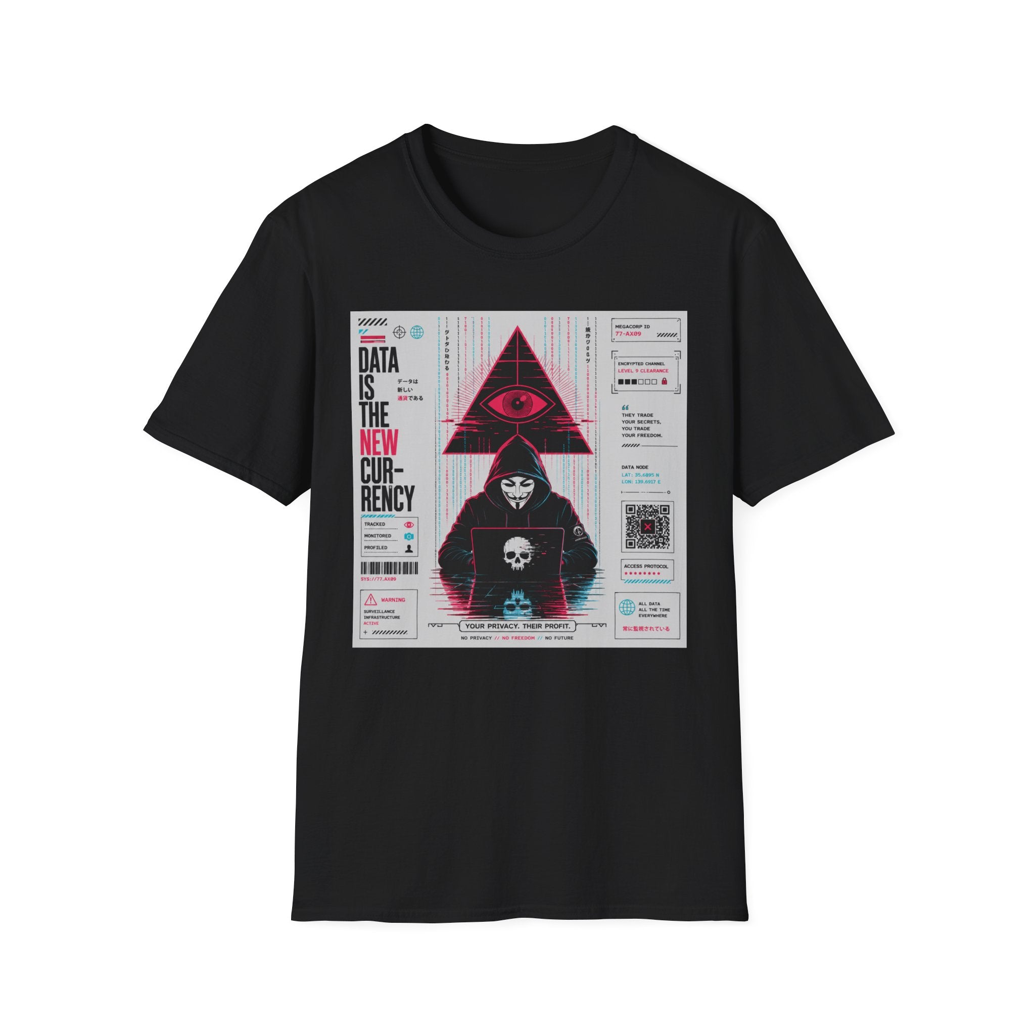 Data is power: The surveillance age T-Shirt