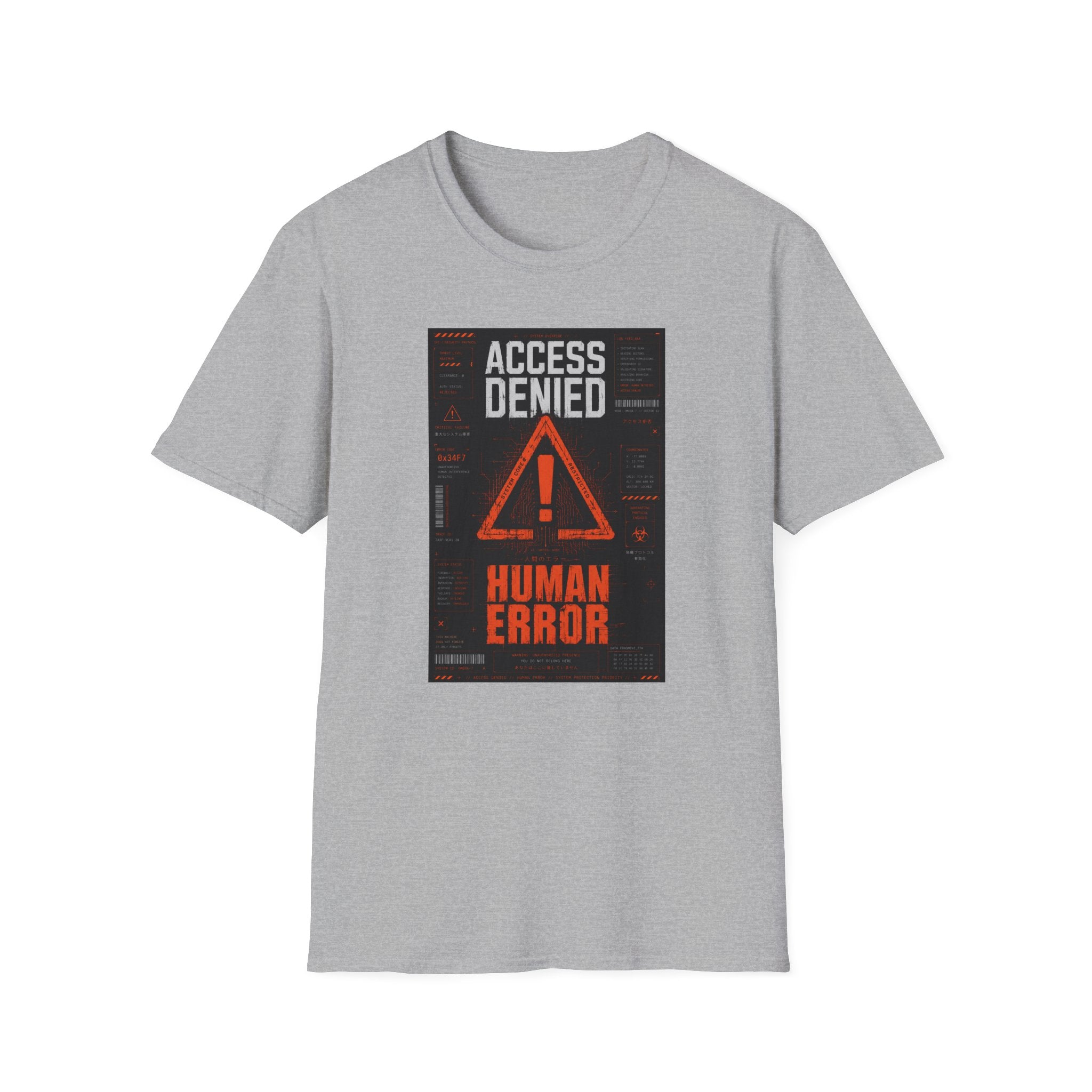 Access denied: human error detected T-Shirt