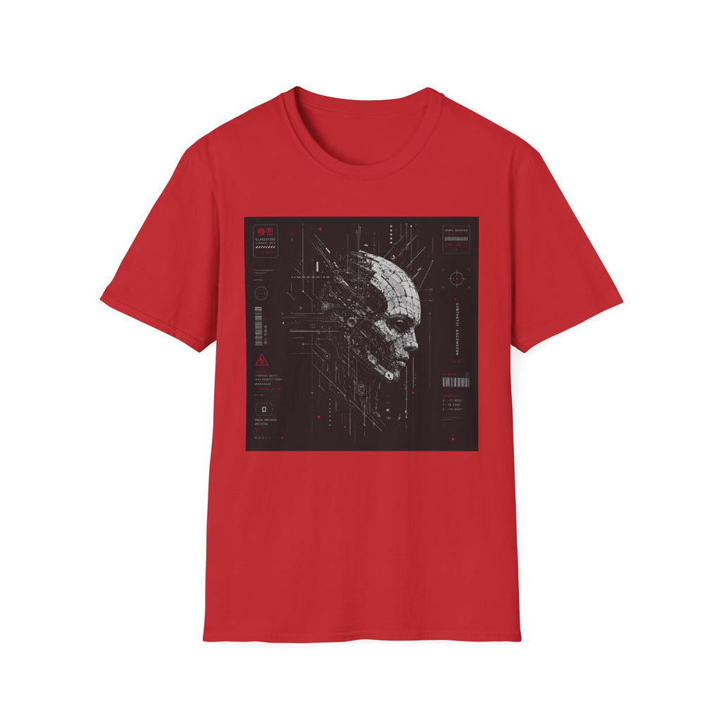 Fractured cybernetic schematic design T-Shirt