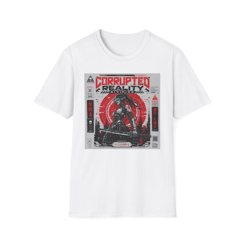 Corrupted reality: Rebel warrior's stand T-Shirt
