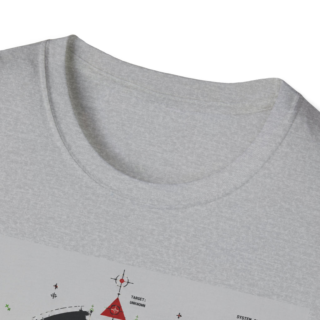 Mechanical skull with targeting interface T-Shirt