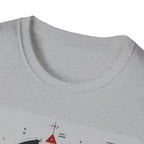 Mechanical skull with targeting interface T-Shirt
