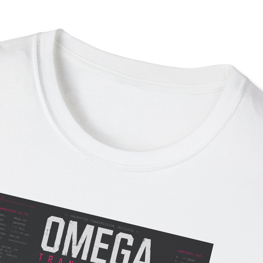 Encrypted transmission: Omega protocol T-Shirt