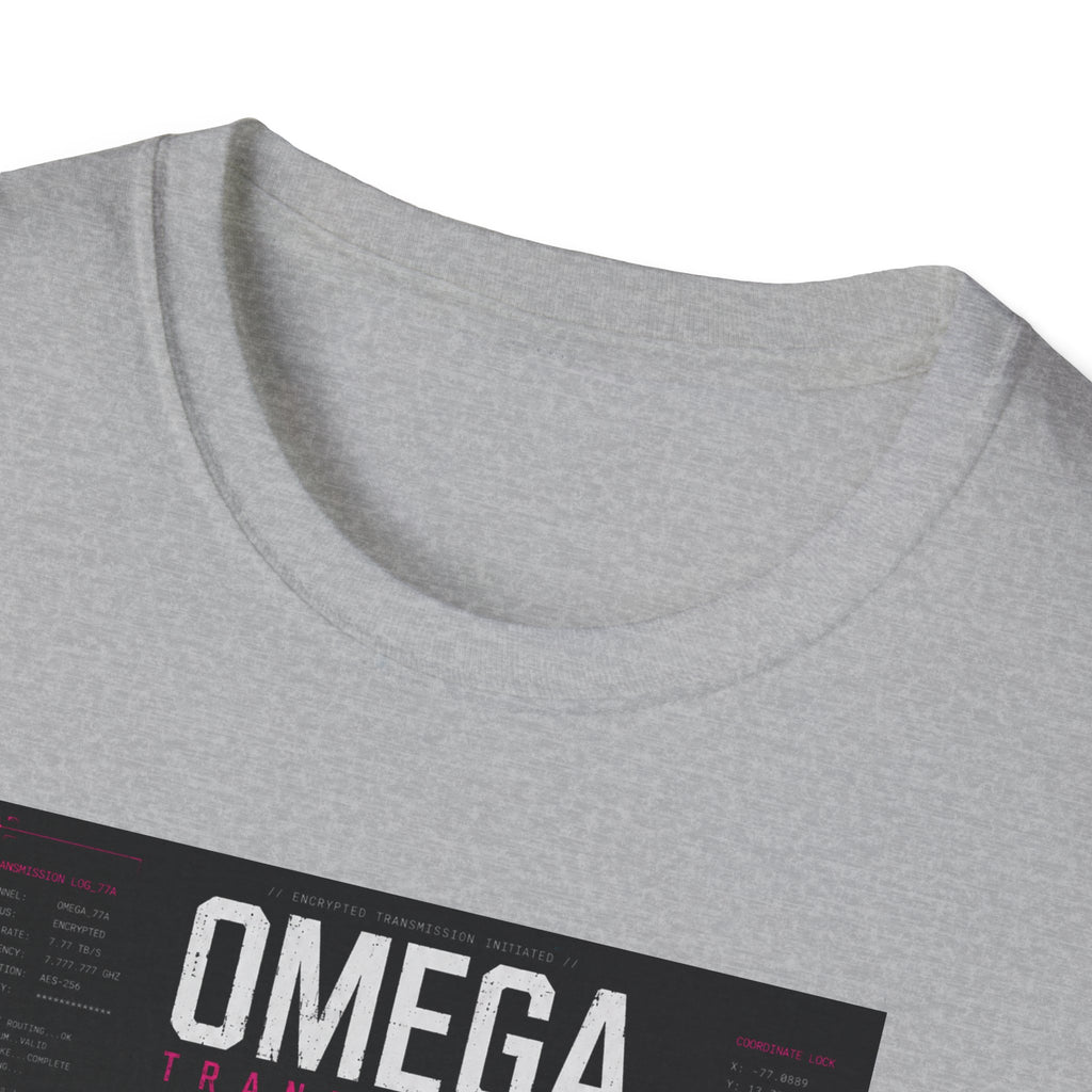 Encrypted transmission: Omega protocol T-Shirt