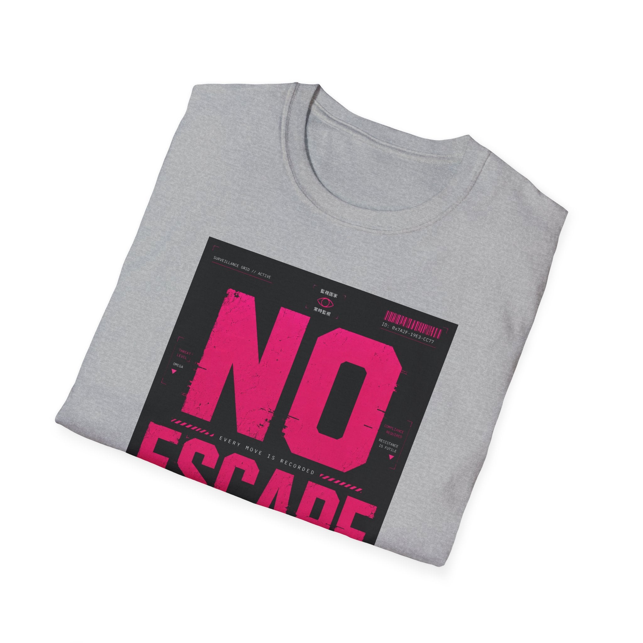 No escape: surveillance network active T-Shirt