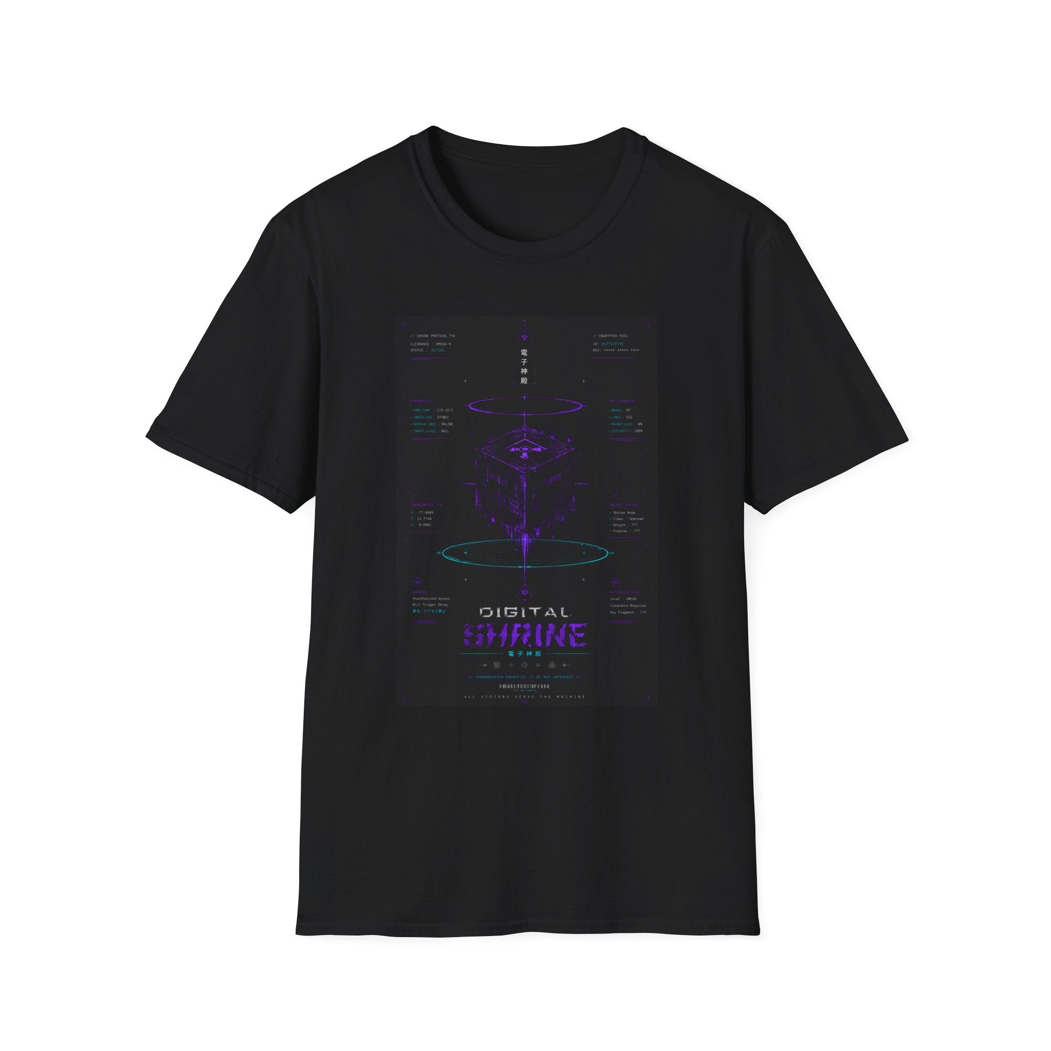 Digital shrine protocol interface T-Shirt