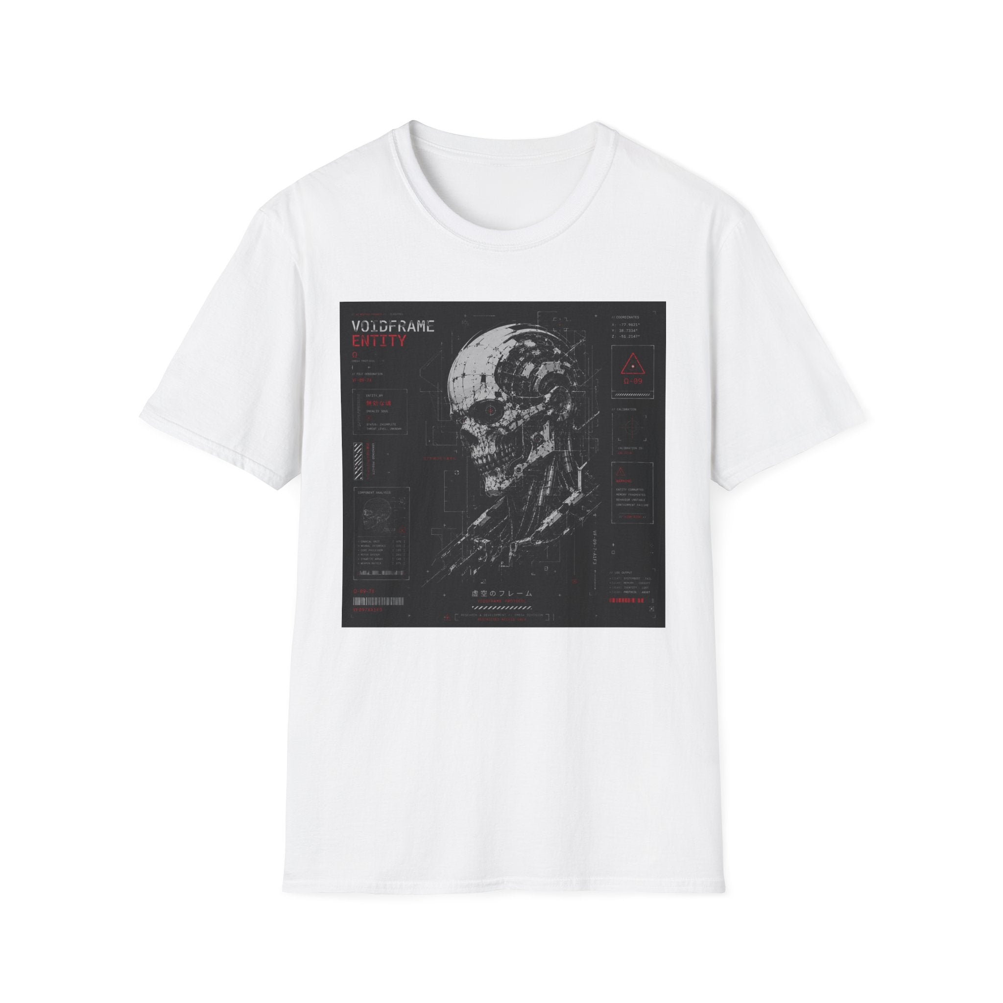 Voidframe entity schematic display T-Shirt