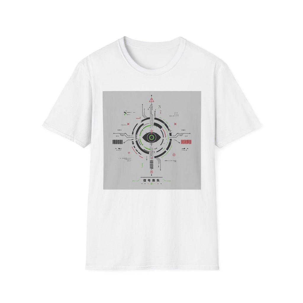 Signal loss digital emblem design T-Shirt