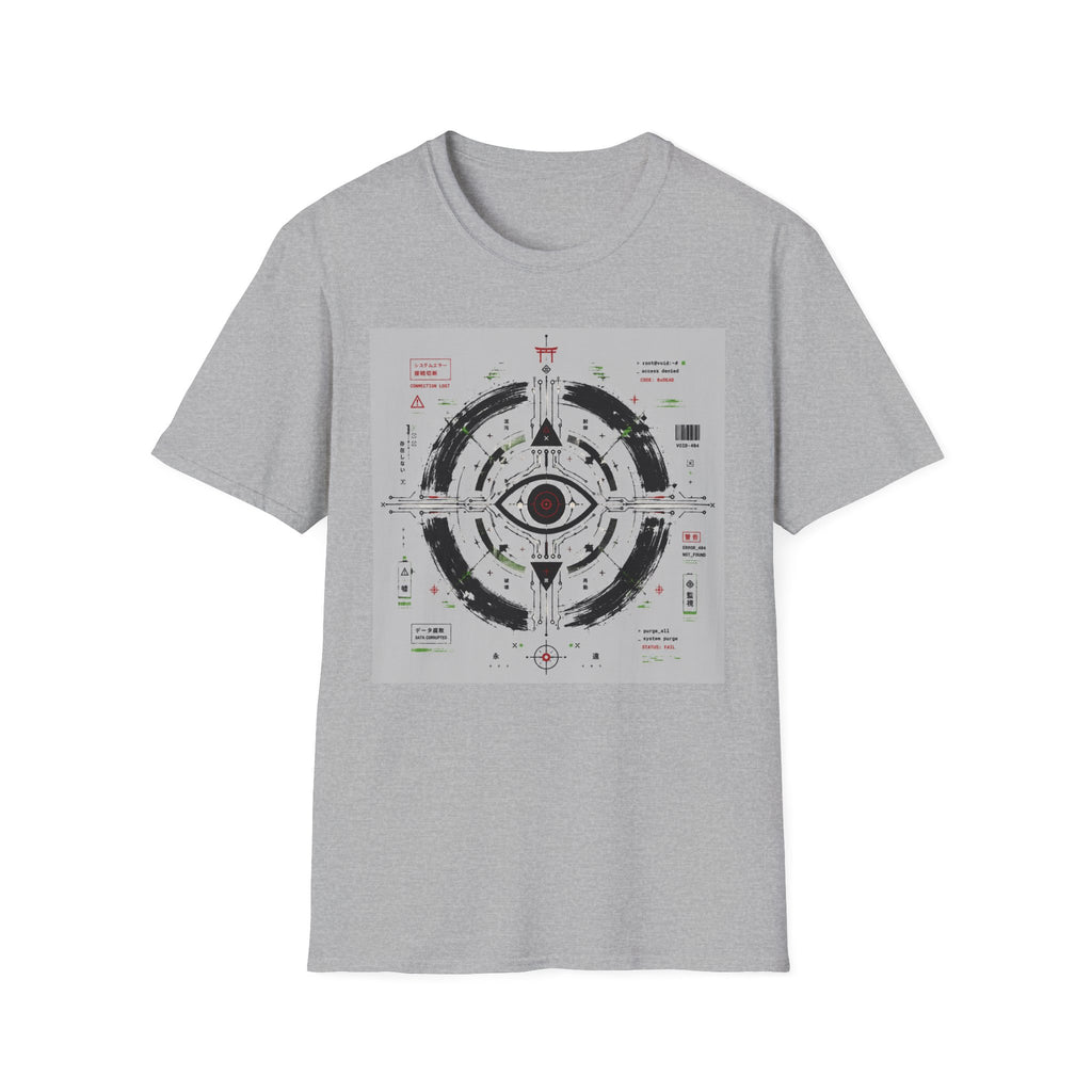Techno occult eye emblem T-Shirt