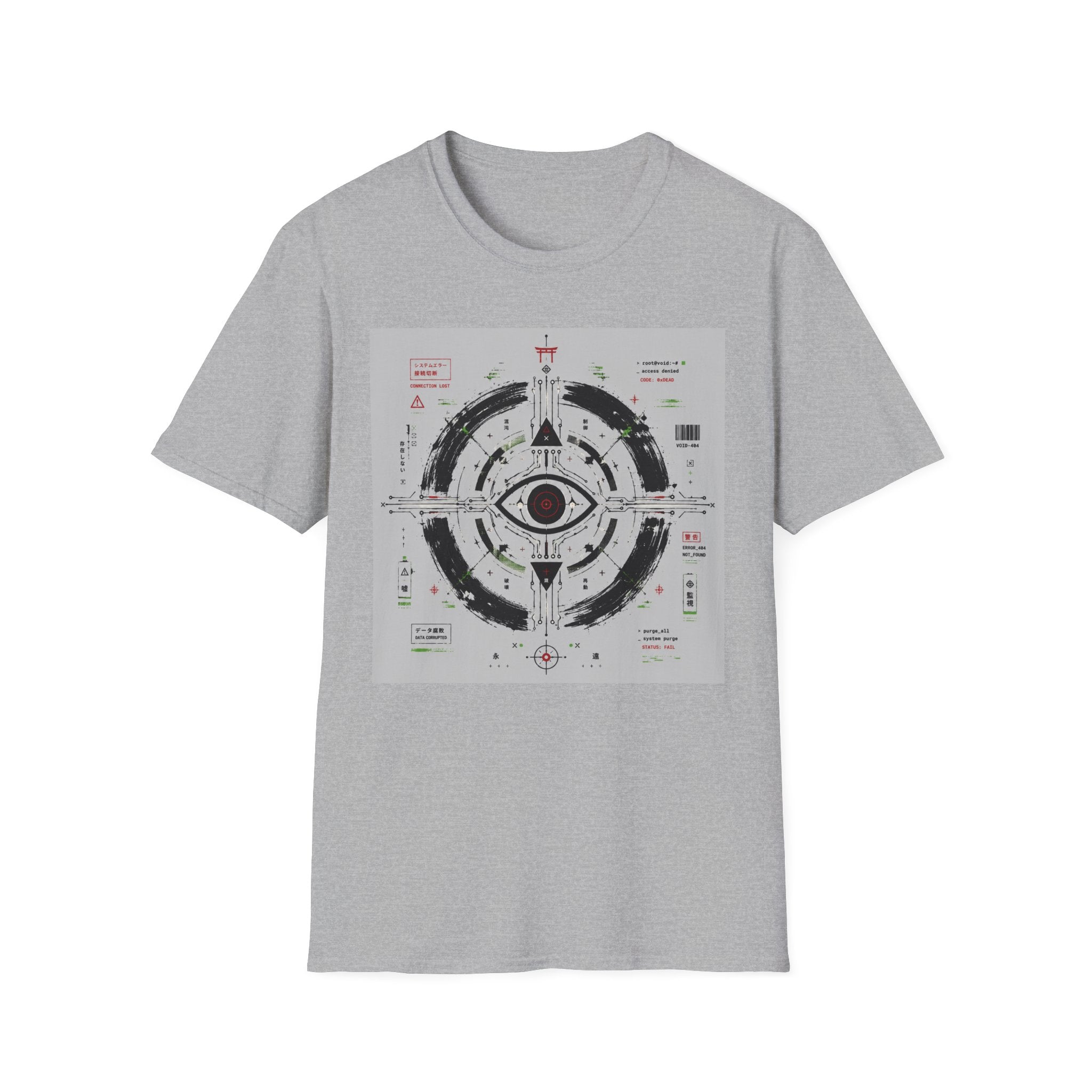 Techno occult eye emblem T-Shirt