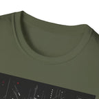 Fractured cybernetic schematic design T-Shirt