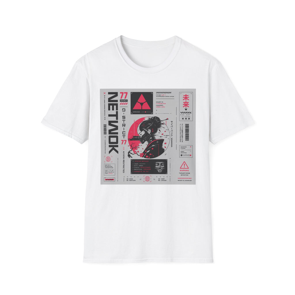 Neo Tokyo cyberpunk district T-Shirt