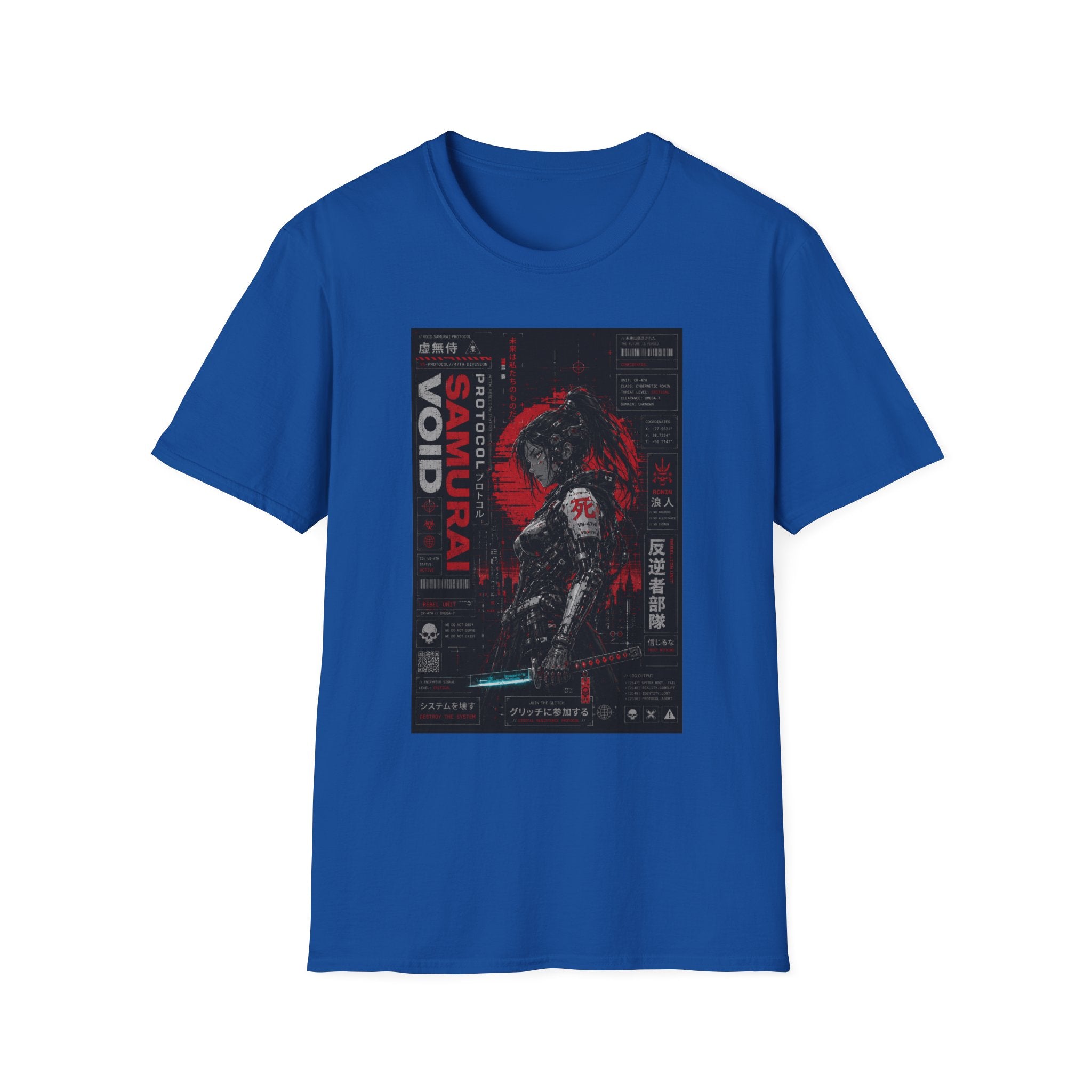 Void samurai protocol: rebellion unleashed T-Shirt