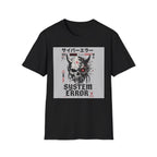 Cyberpunk skull with system errors T-Shirt