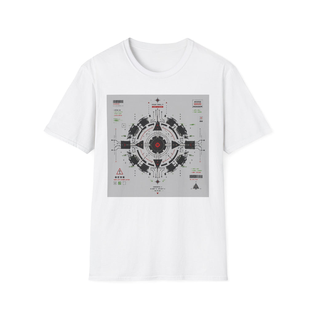 Strike force HUD with glitch effects T-Shirt