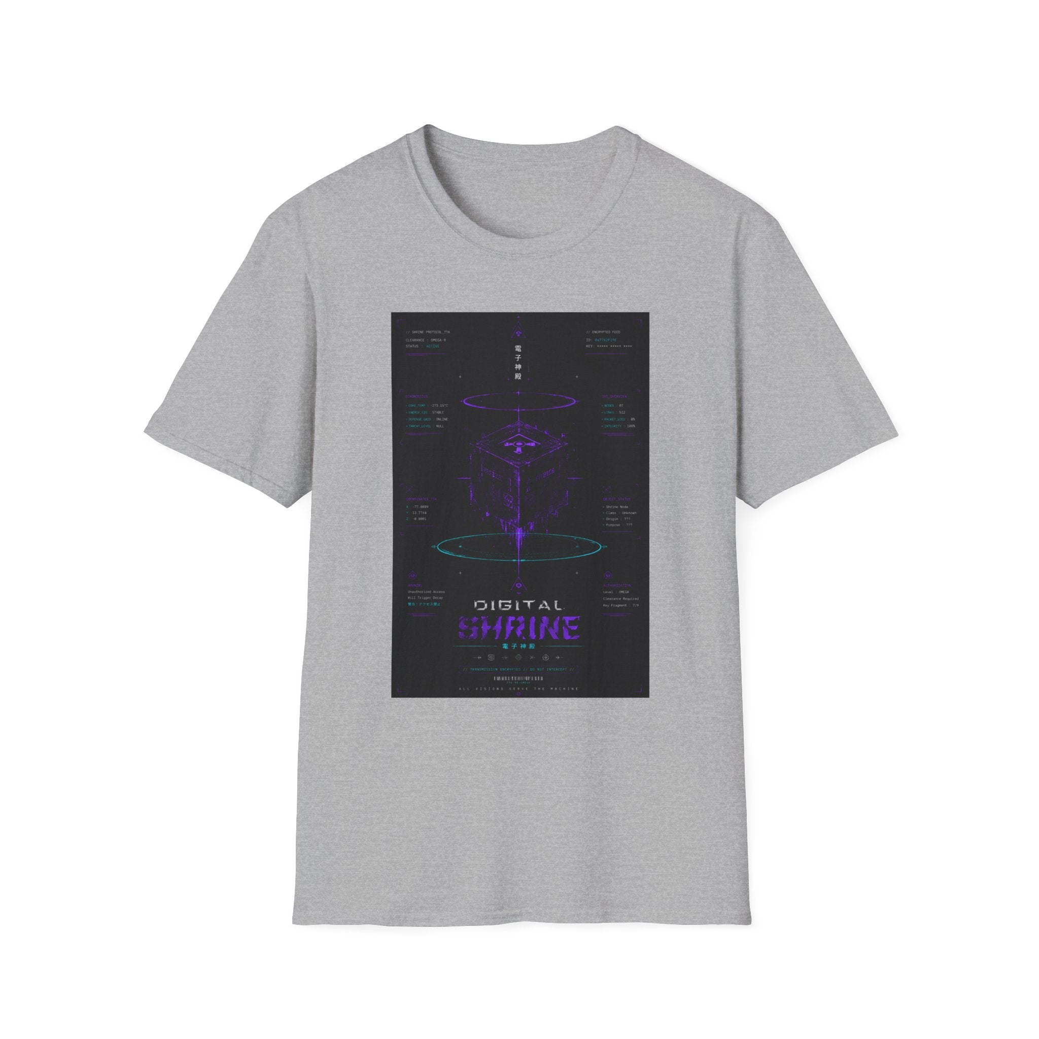 Digital shrine protocol interface T-Shirt
