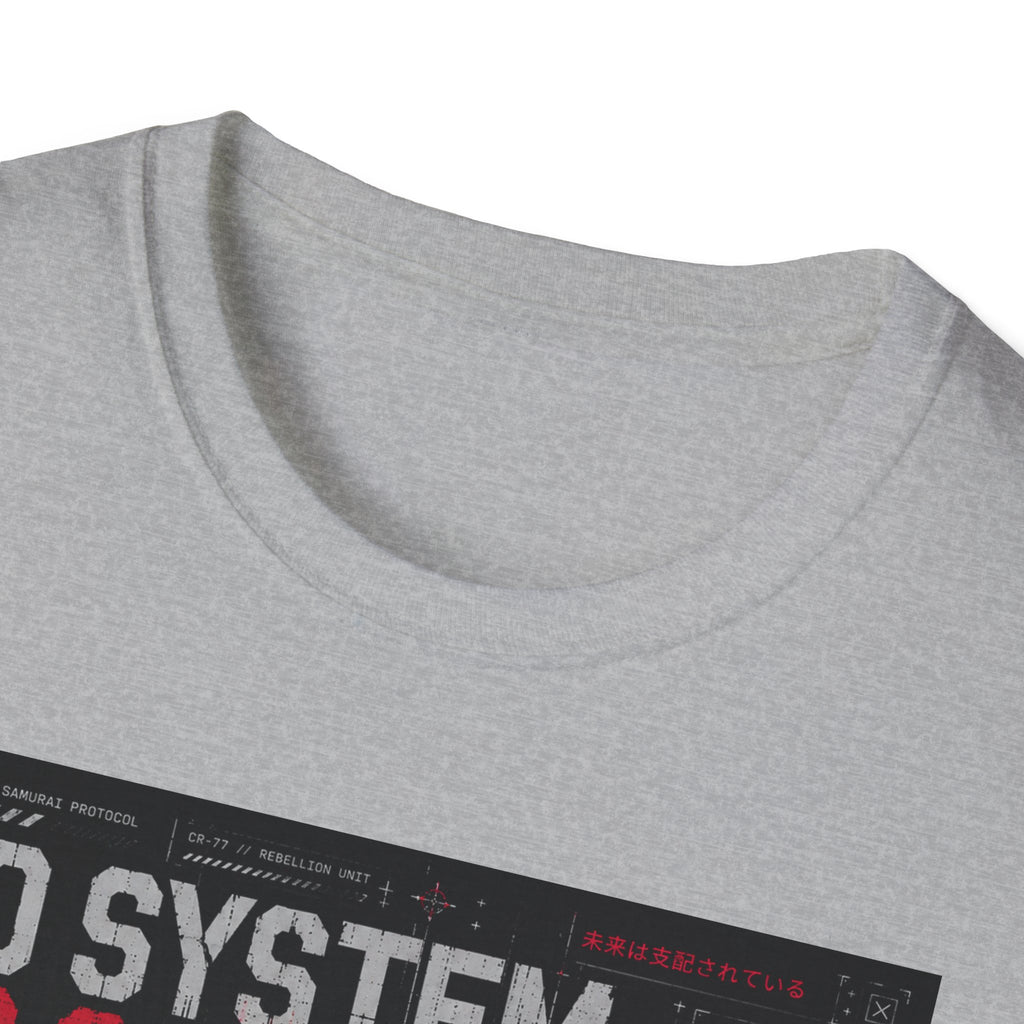 Rebel samurai in a dystopian world T-Shirt