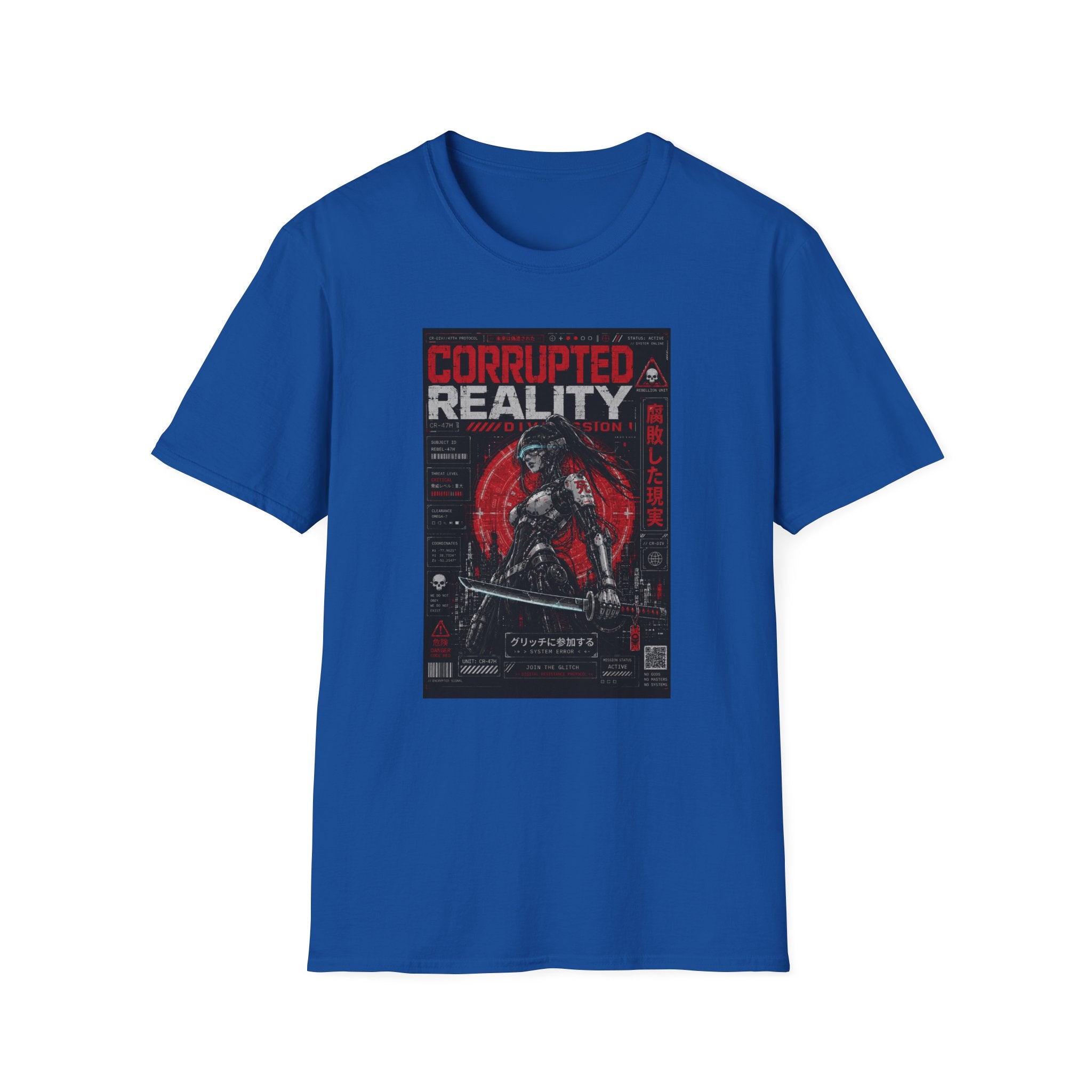 Corrupted reality: rebellion unit dossier T-Shirt