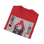Obey the system: digital chaos. T-Shirt