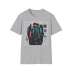 Neon exodus in a dystopian future T-Shirt