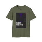 Silent protocol operative under surveillance beam T-Shirt