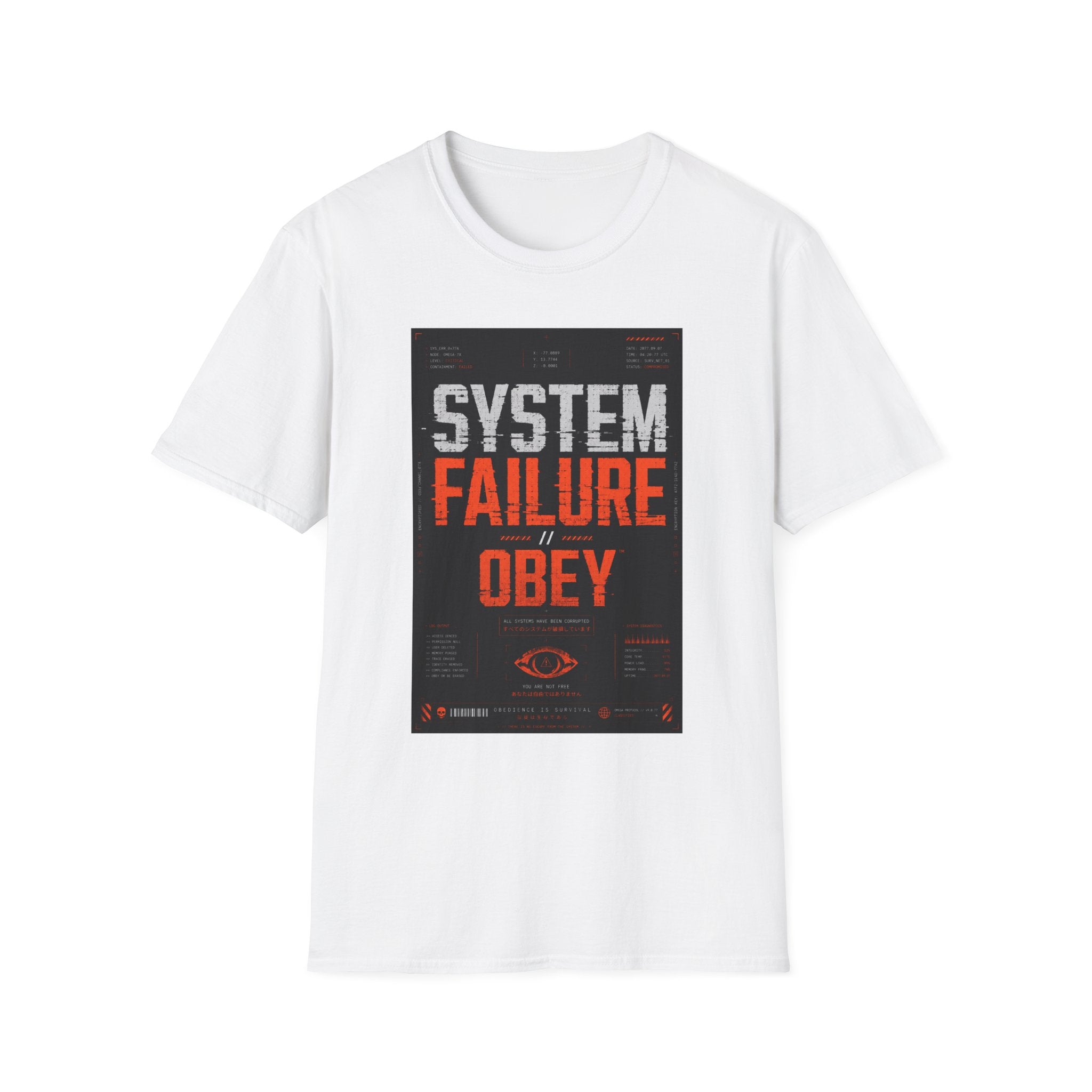 System failure: obedience or obliteration T-Shirt