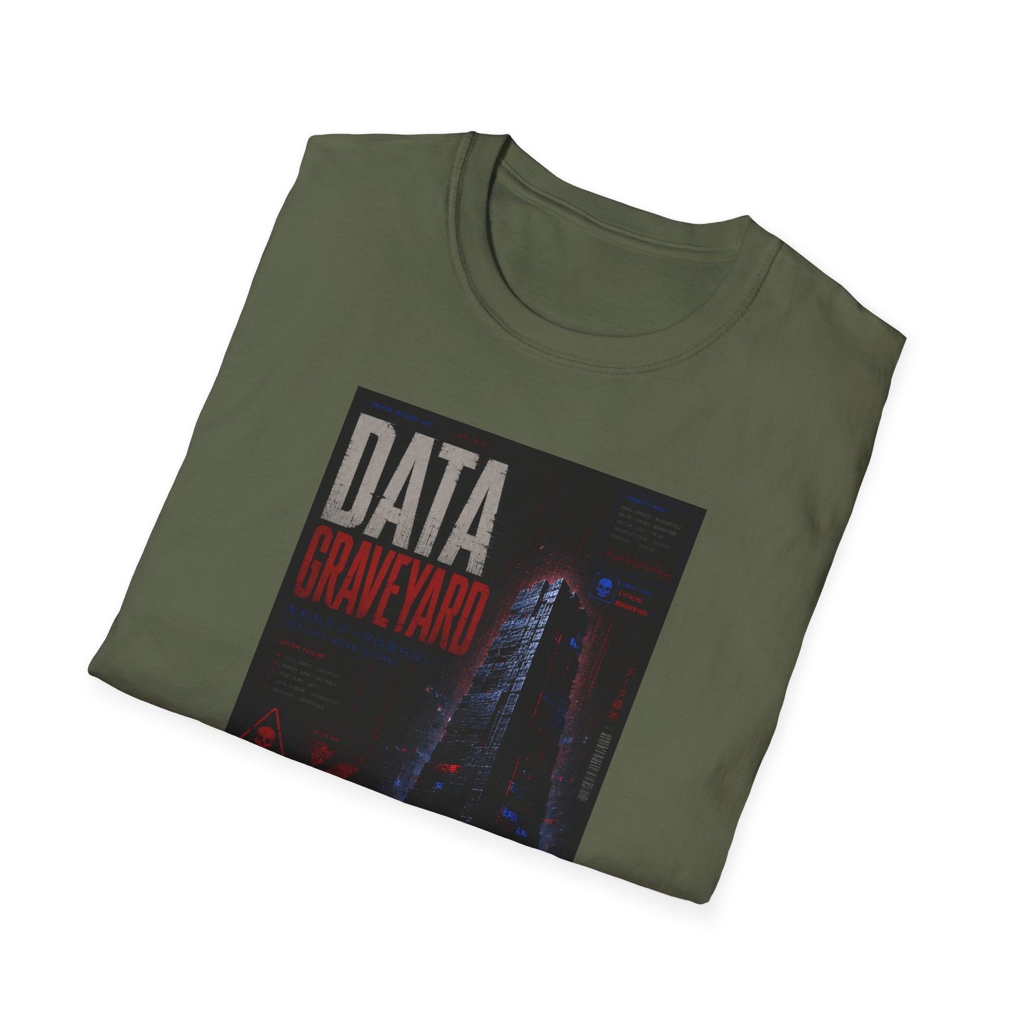 Data graveyard terminal breakdown T-Shirt