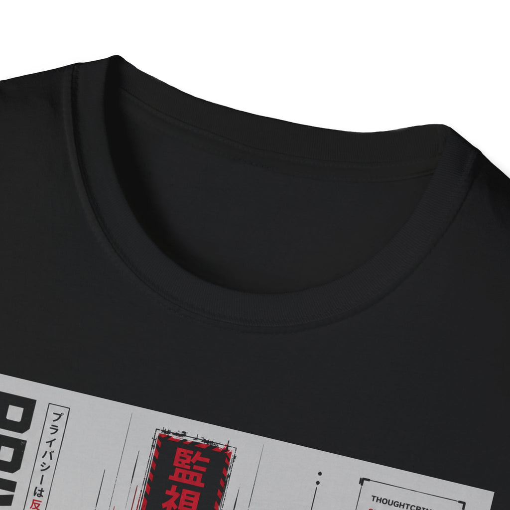 Surveillance society: Anonymous rebellion poster T-Shirt