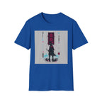Cyber-samurai in neon district 09 T-Shirt