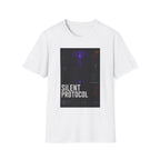 Silent protocol operative under surveillance beam T-Shirt