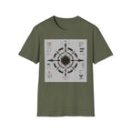 Futuristic military HUD schematic T-Shirt