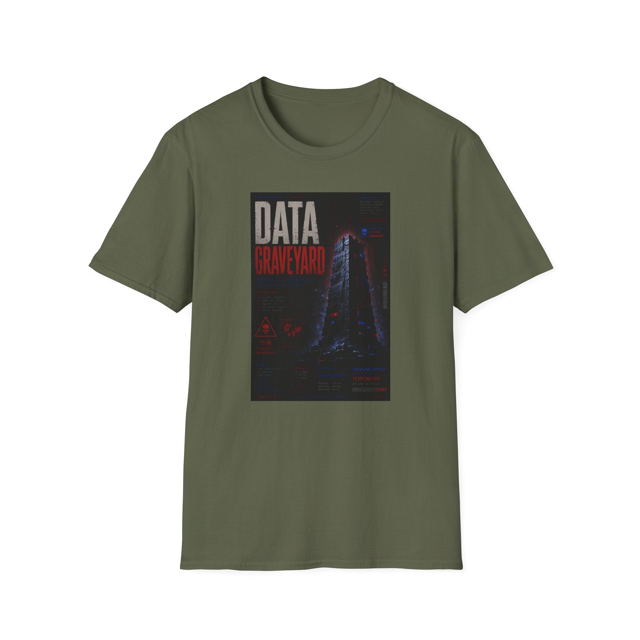 Data graveyard terminal breakdown T-Shirt