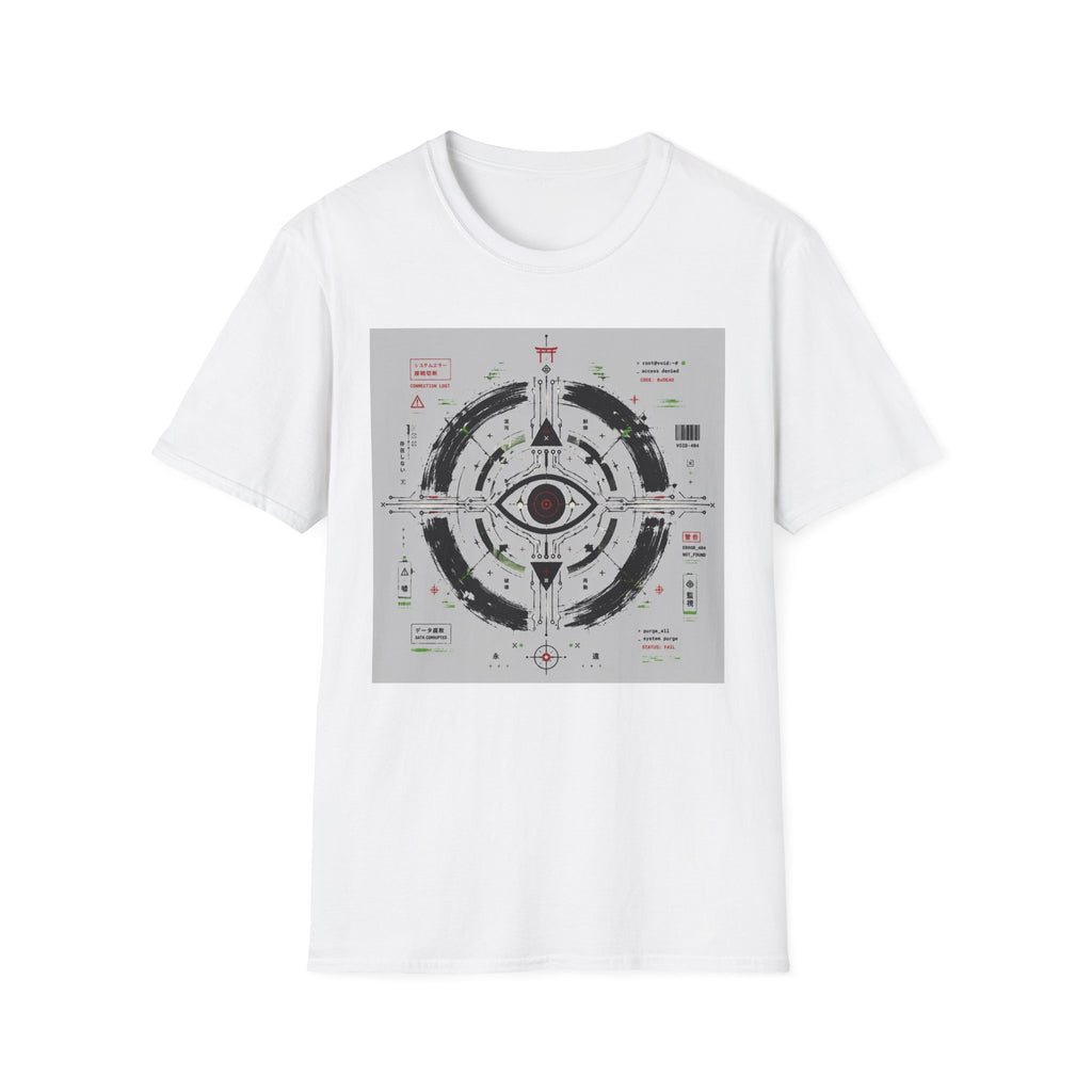Techno occult eye emblem T-Shirt