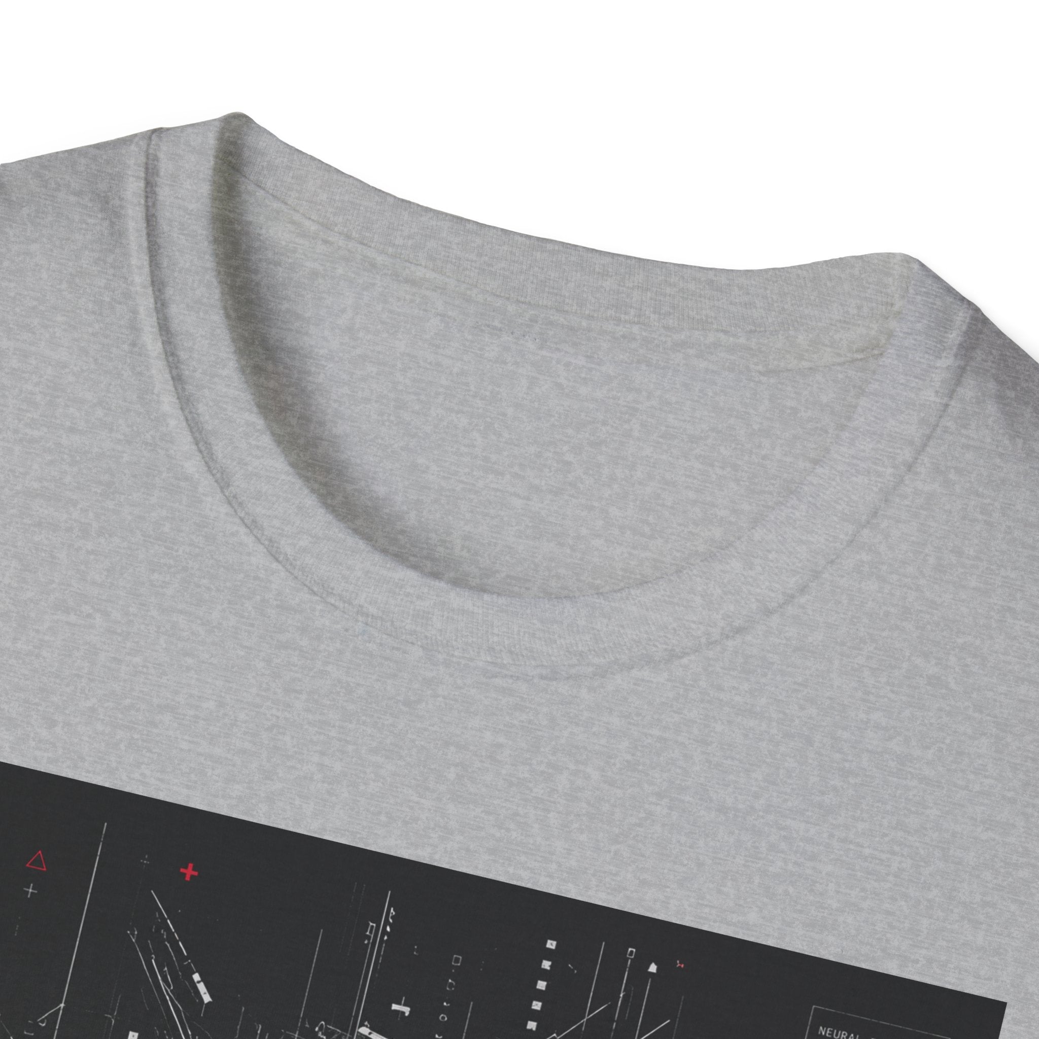Fractured cybernetic schematic design T-Shirt