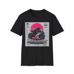Midnight racer in neo Tokyo city T-Shirt