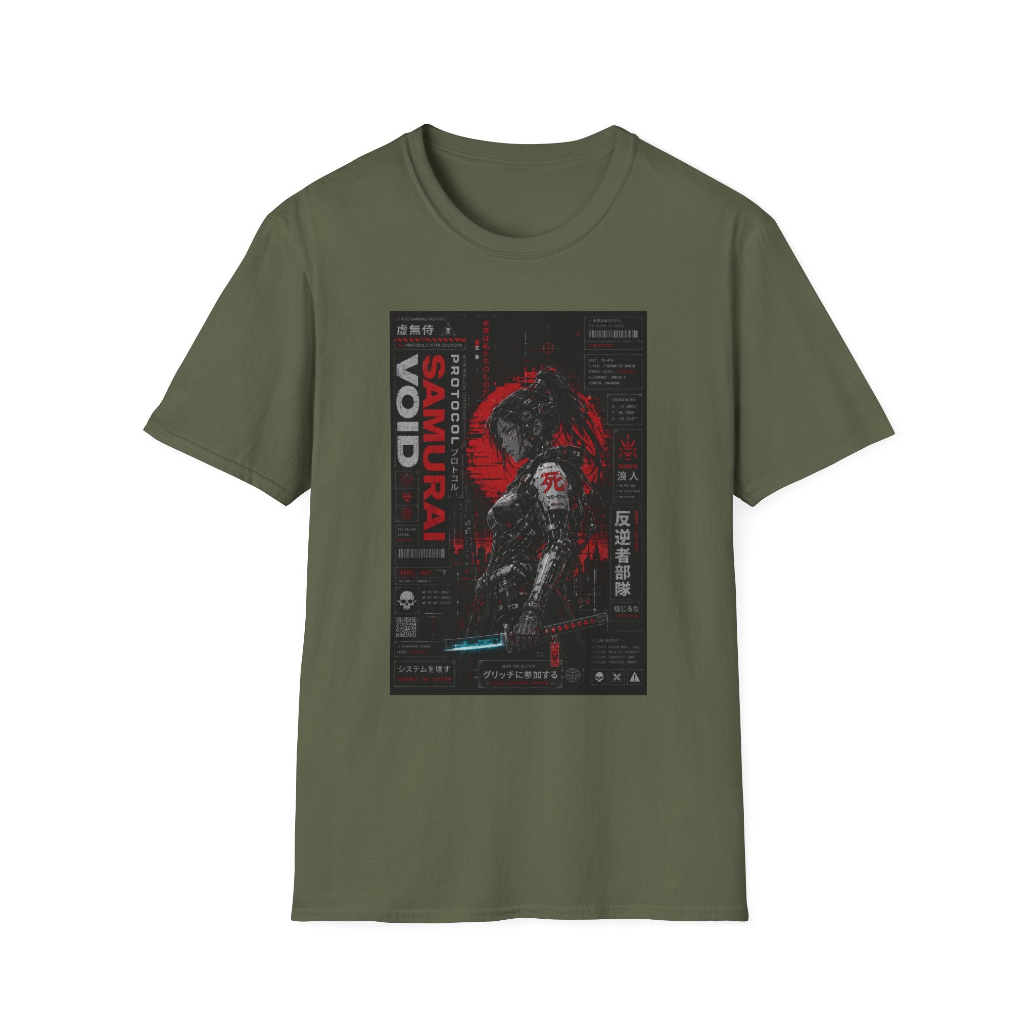 Void samurai protocol: rebellion unleashed T-Shirt