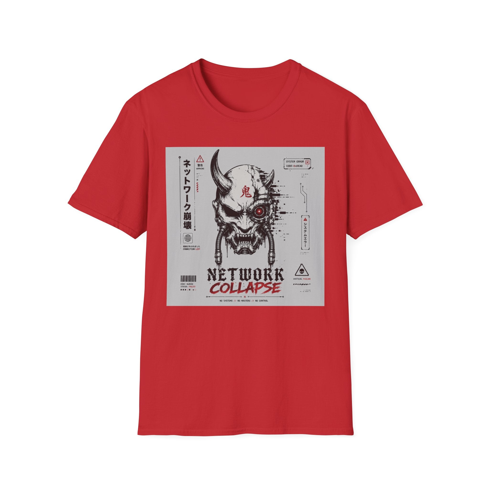 Network collapse: critical failure T-Shirt