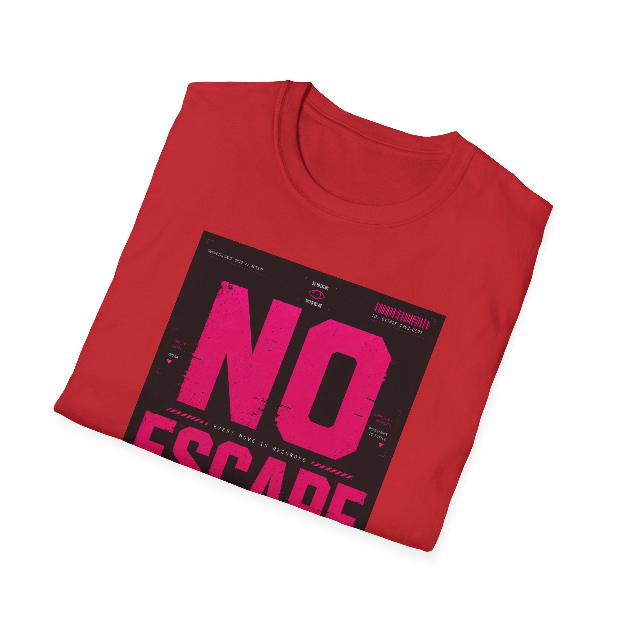 No escape: surveillance network active T-Shirt